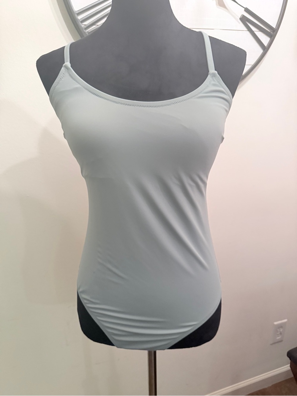 Women’s VS Pink one piece bathing suit Sage Green